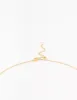 Gold Plated Sterling Silver Cubic Zirconia  Pear Pendant Necklace sold by lovisa