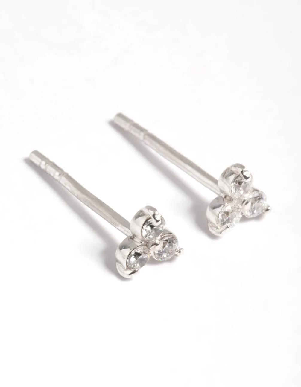 Sterling Silver Cubic Zirconia Stud Earrings sold by lovisa product image thumbnail 3