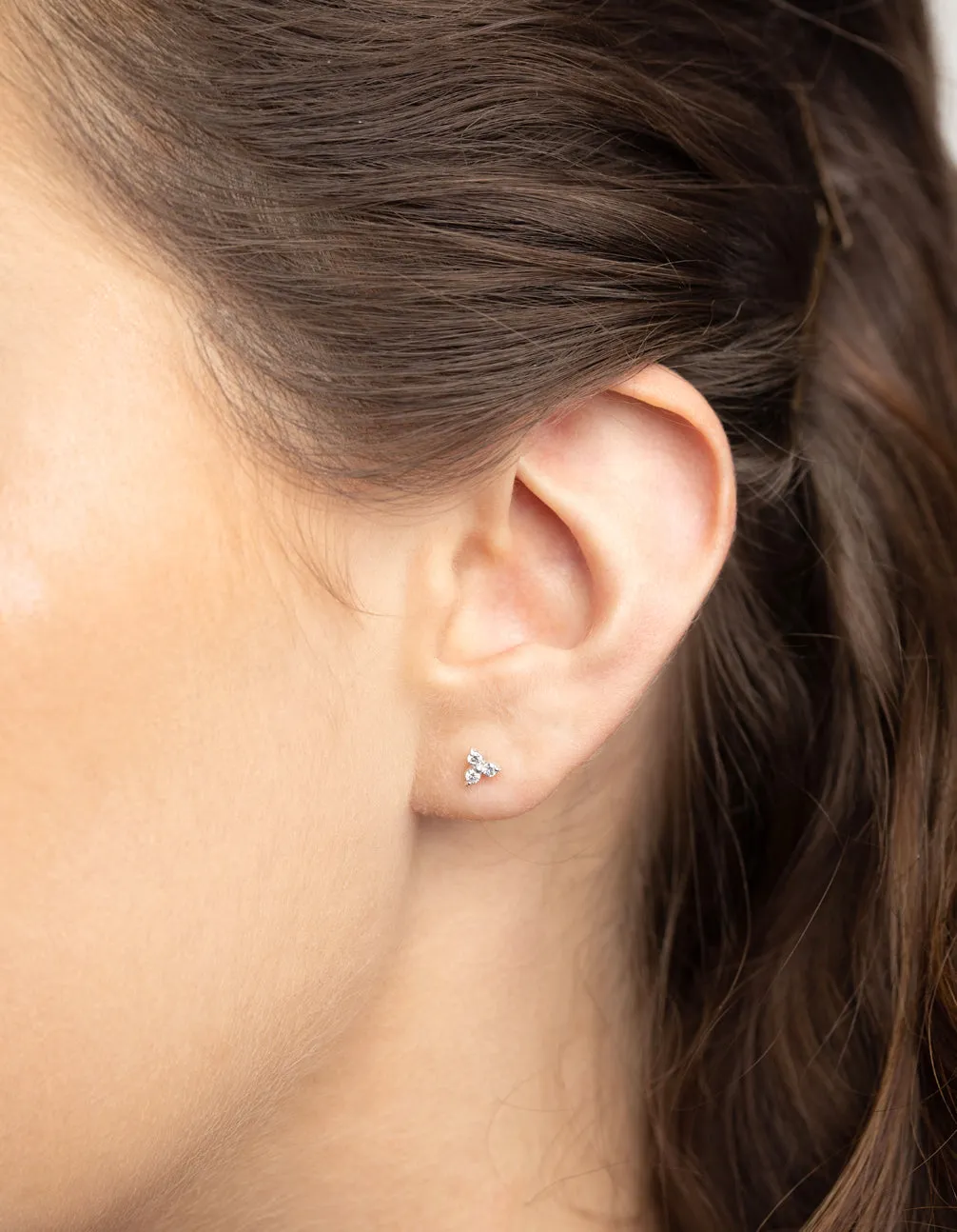 Sterling Silver Cubic Zirconia Stud Earrings sold by lovisa product image thumbnail 2