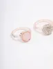 Rose Gold Pave Stacking Ring 3-Pack sold by lovisa