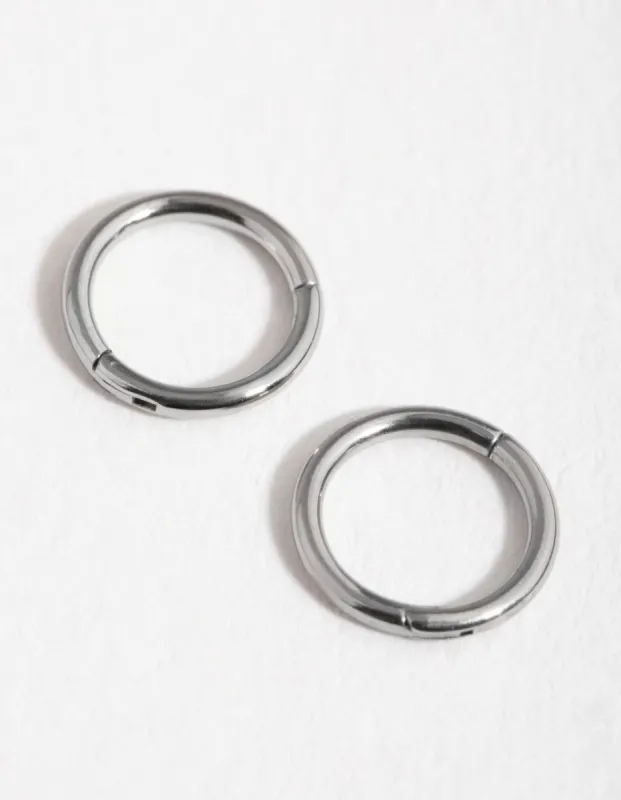 Surgical Steel Fine 5mm Sleeper Earrings sold by lovisa