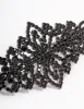 Black Ornate Diamante Hair Clip sold by lovisa