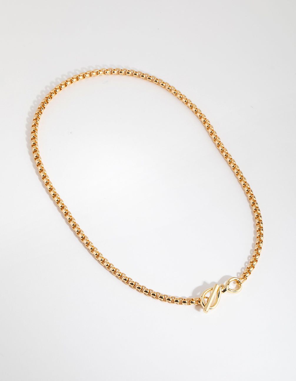 Gold Plated Knot Fob Necklace sold by lovisa product image thumbnail 2