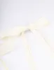 Cream Fabric Wide Skinny Hair Bow Pack sold by lovisa