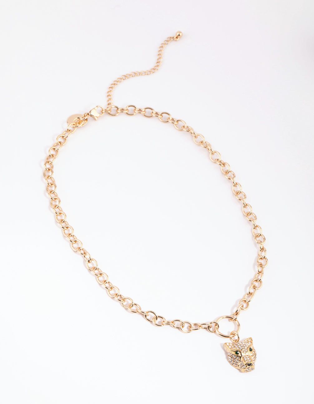 Gold Panther Necklace sold by lovisa product image thumbnail 2