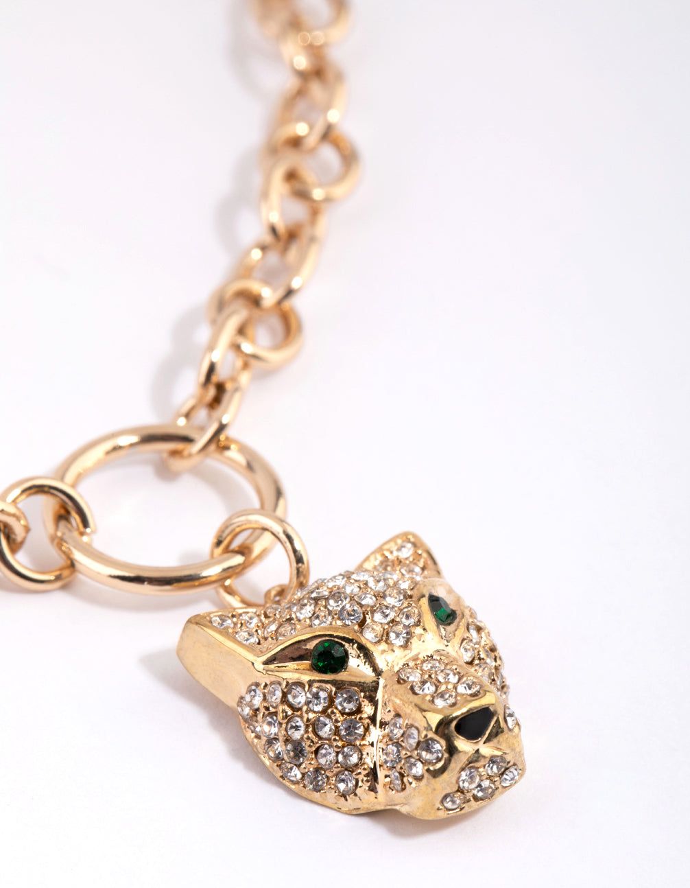 Gold Panther Necklace sold by lovisa product image thumbnail 3