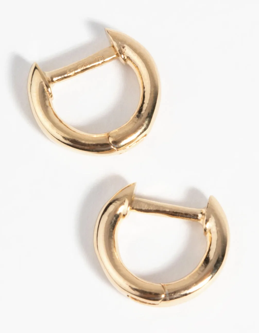 Gold Plated Sterling Silver Huggie Hoop Earrings sold by lovisa