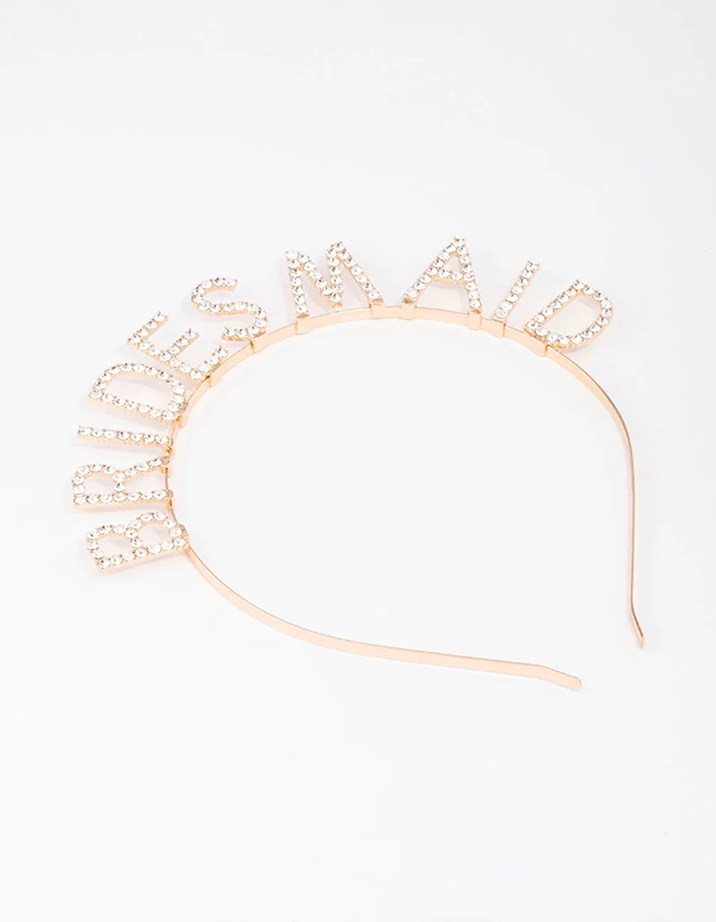Gold Diamante Bridesmaid Headband sold by lovisa product image thumbnail 3