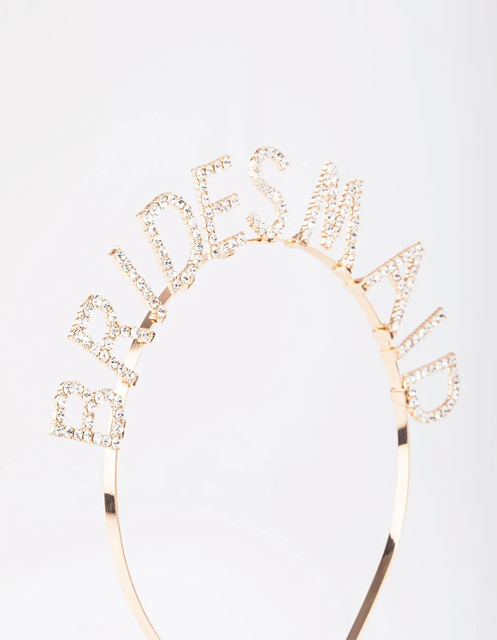 Gold Diamante Bridesmaid Headband sold by lovisa product image thumbnail 2