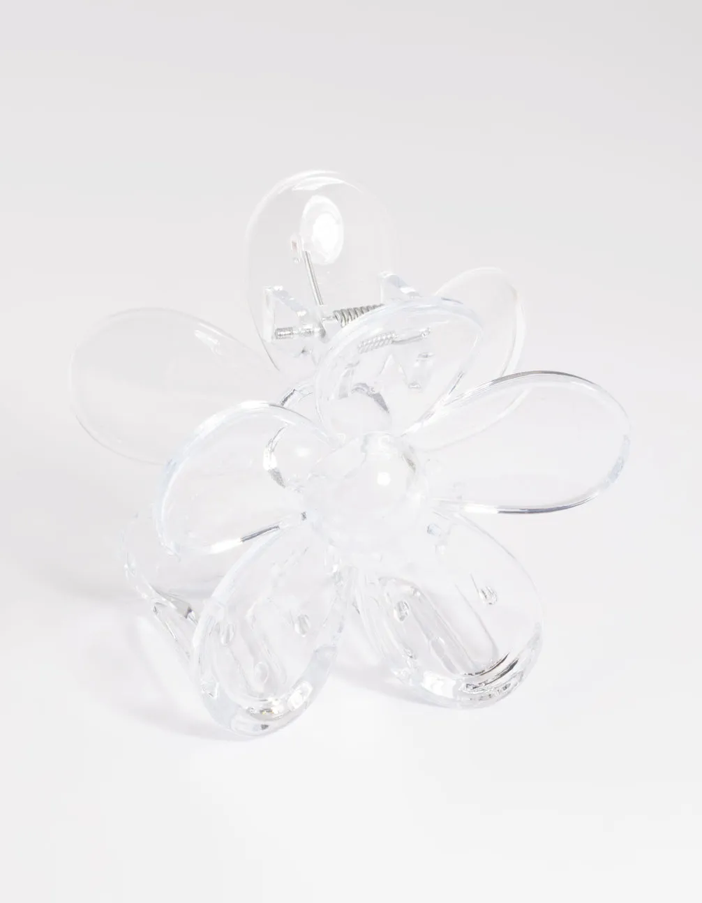 90s Clear Daisy Flower Claw Clip sold by lovisa