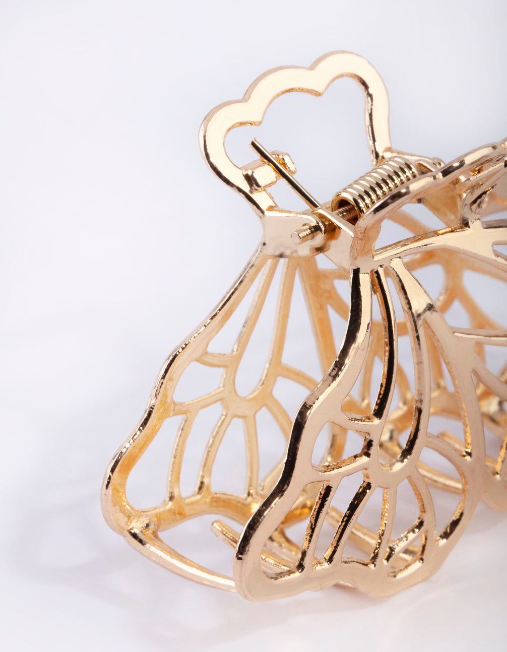 Gold Metal Butterfly Claw Clip sold by lovisa product image thumbnail 3