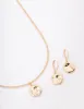Gold Textured Coin Jewellery Set sold by lovisa
