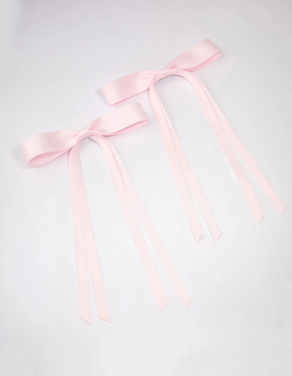 Pink Fabric Wide Skinny Hair Bow Pack sold by lovisa
