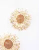 Gold Small Sun Stud Earrings sold by lovisa