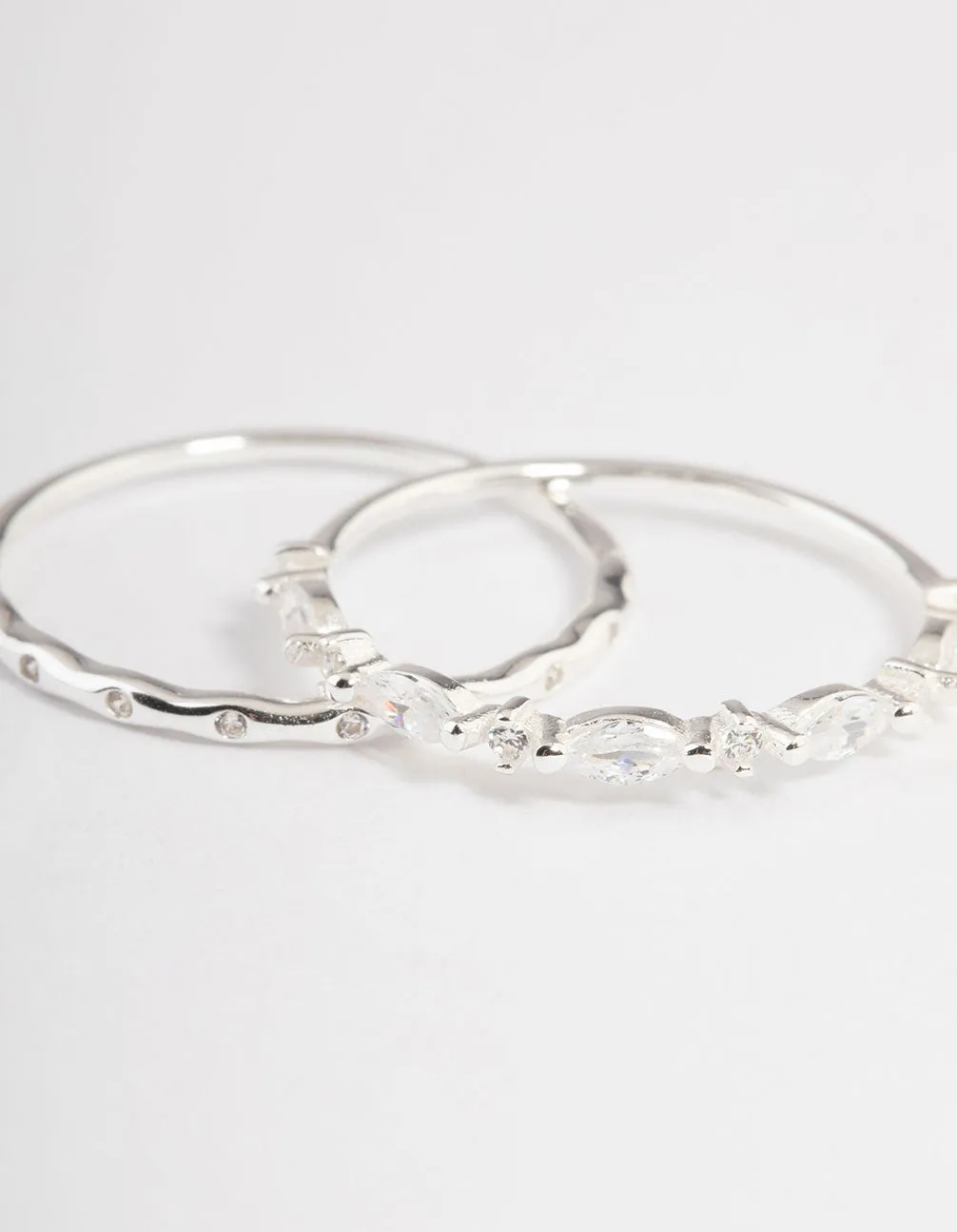 Sterling Silver Marquise Ring Pack sold by lovisa product image thumbnail 2