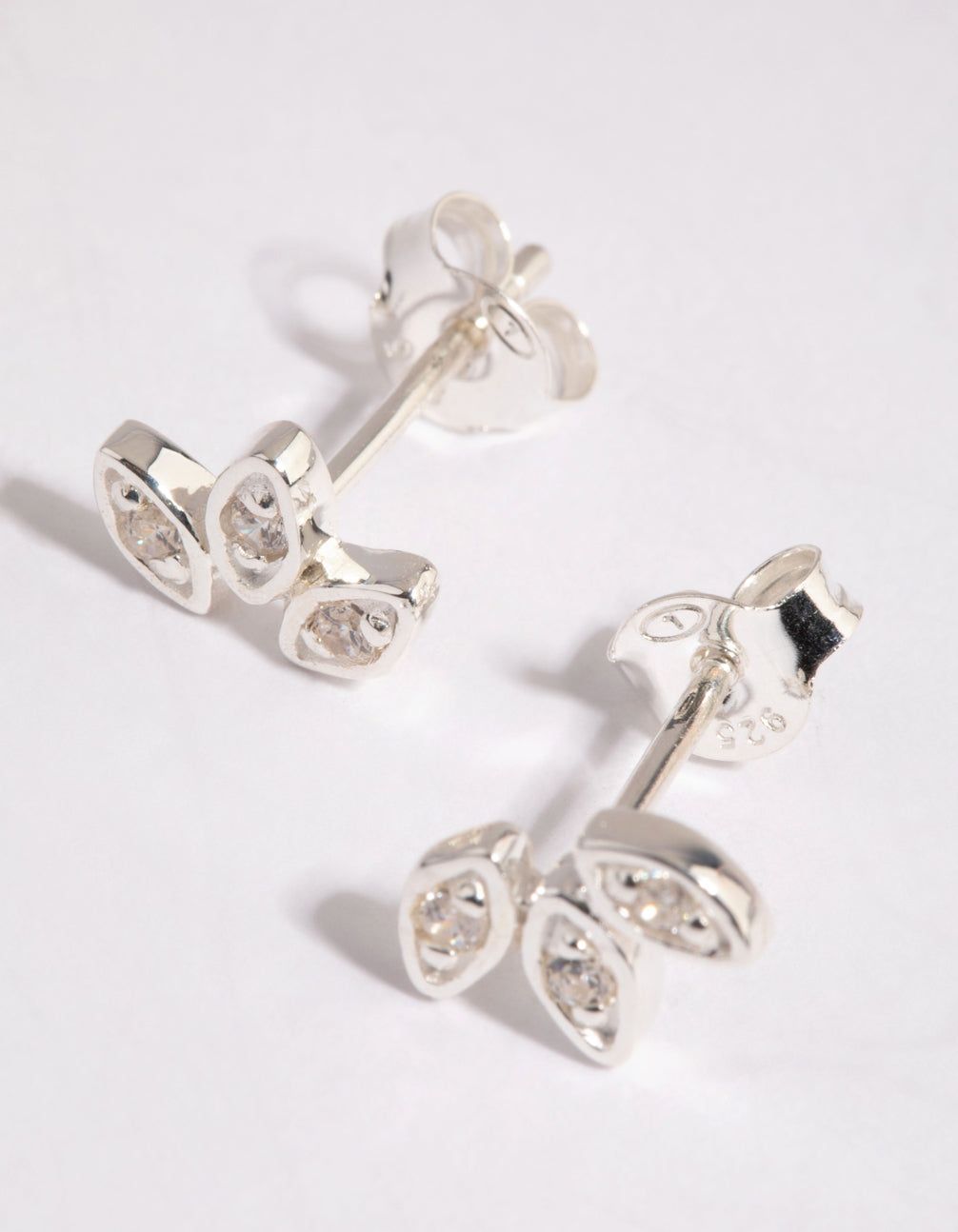 Sterling Silver Cubic Zirconia Mini Crawler Stud Earrings sold by lovisa product image thumbnail 3