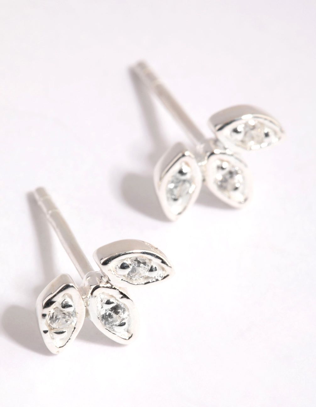 Sterling Silver Cubic Zirconia Mini Crawler Stud Earrings sold by lovisa