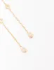 Gold Cubic Zirconia Round & Teardrop Earrings sold by lovisa