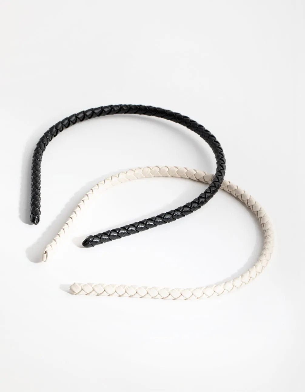 Fabric PU Plait Pack Alice Band sold by lovisa product image thumbnail 2