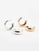 Mixed Metals Gold & Silver Chubby Hoop Earrings 2-Pack sold by lovisa
