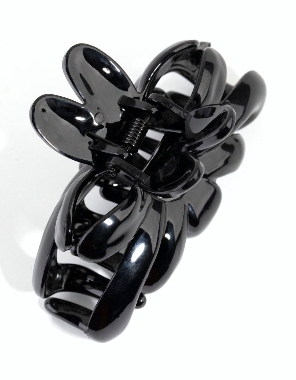 Black Plastic Flower Claw sold by lovisa product image thumbnail 2