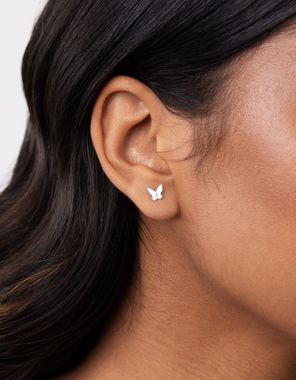 Sterling Silver Cubic Zirconia Butterfly Pack Stud Earring sold by lovisa product image thumbnail 2