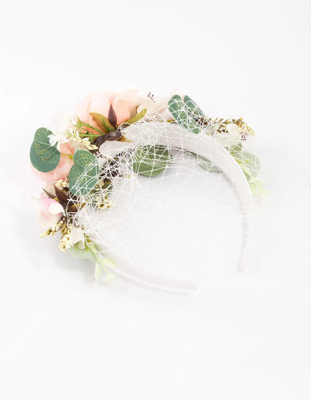 Fabric Flower & Veil Headband sold by lovisa product image thumbnail 3