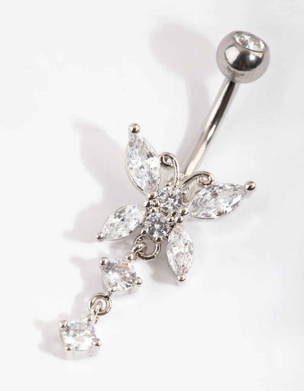 Surgical Steel Butterfly Belly Bar sold by lovisa product image thumbnail 2