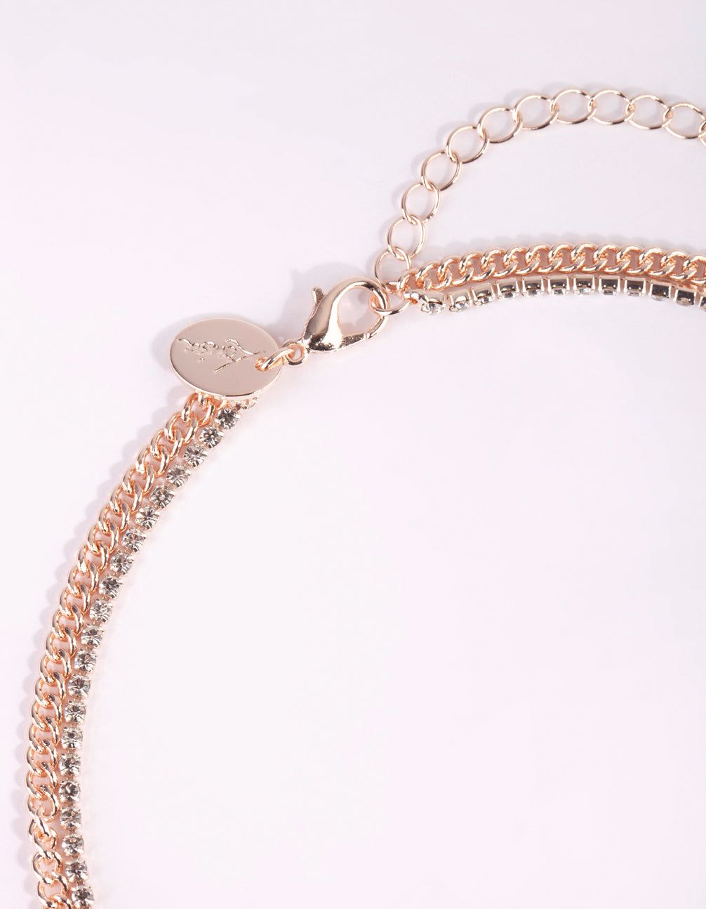Rose Gold Butterfly Cup Chain Layered Necklace sold by lovisa product image thumbnail 3