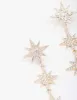 Gold Statement Diamante Star Drop Earrings sold by lovisa