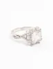 Silver Princess Cubic Zirconia Halo Ring sold by lovisa