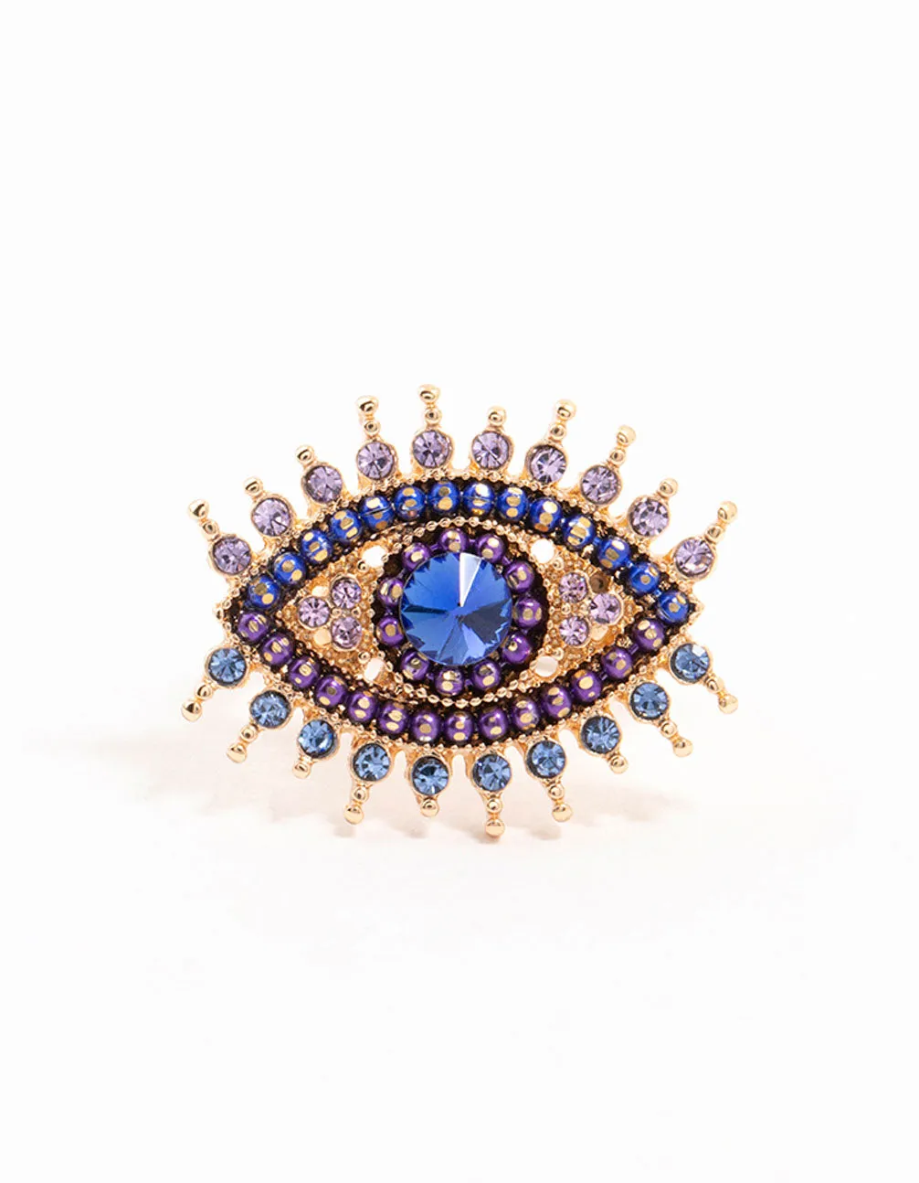 Gold Opulent Evil Eye Ring sold by lovisa product image thumbnail 3