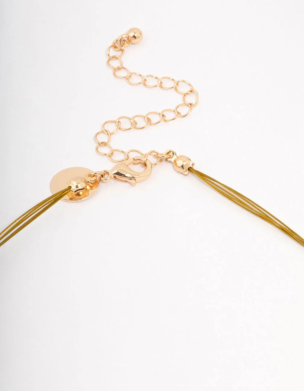 Gold Layered Beaded Necklace sold by lovisa product image thumbnail 3