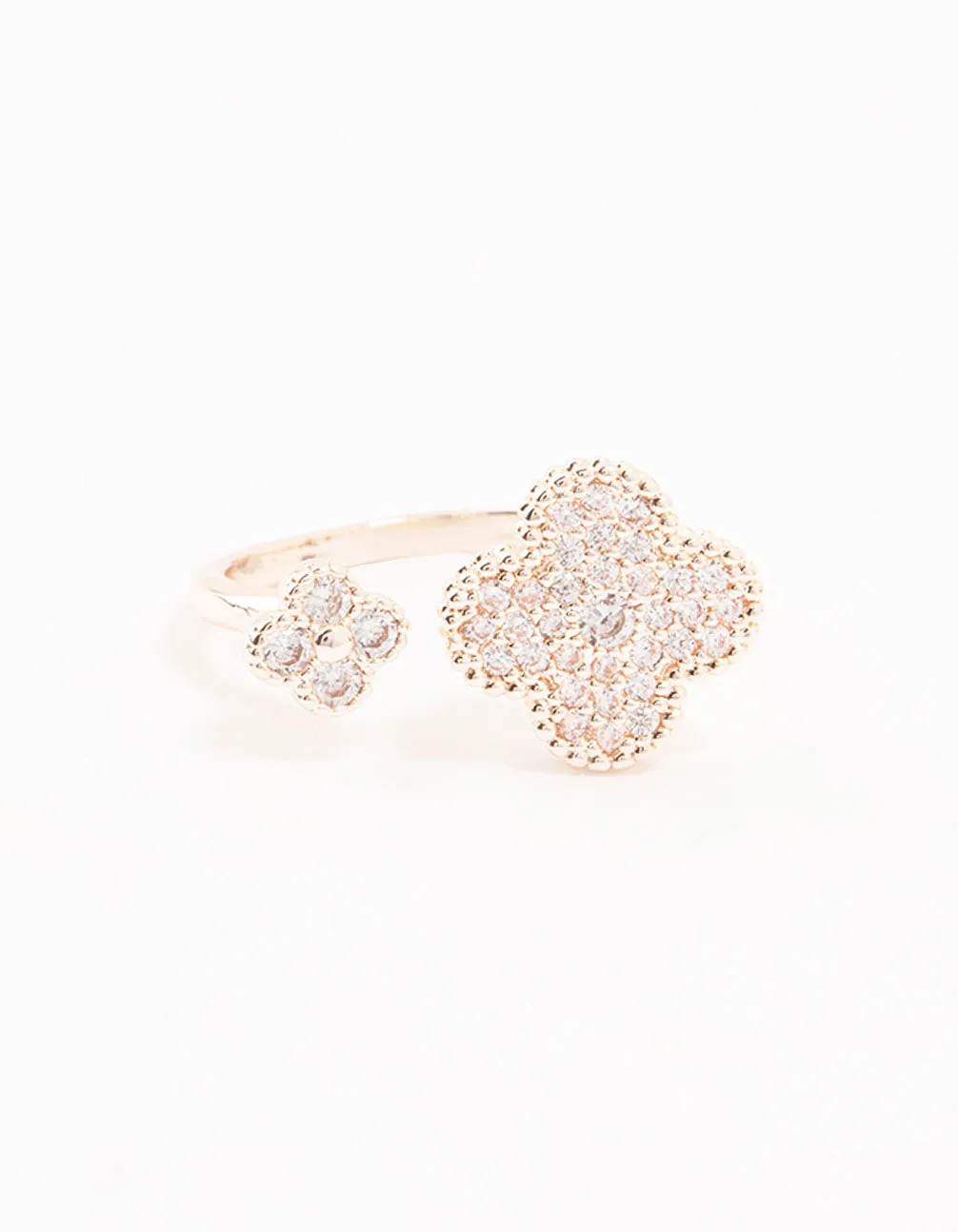 Rose Gold Open Flower Ring sold by lovisa product image thumbnail 3