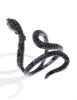 Black Diamante Snake Ring sold by lovisa