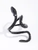 Black Diamante Snake Ring sold by lovisa