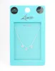 Sterling Silver Cubic Zirconia Necklace sold by lovisa