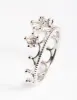 Silver Cubic Zirconia Crown Ring sold by lovisa