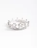 Silver Cubic Zirconia Crown Ring sold by lovisa