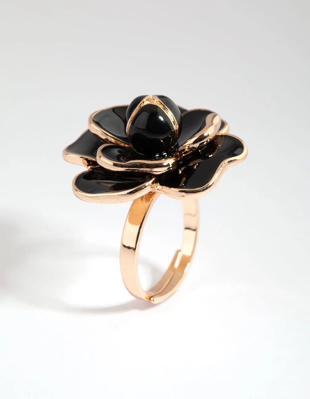 Black Flower Ring sold by lovisa product image thumbnail 4
