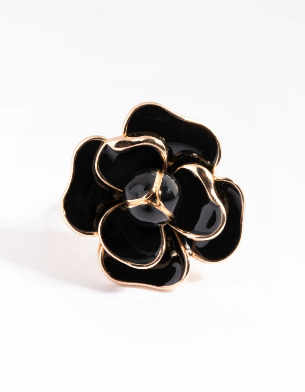Black Flower Ring sold by lovisa product image thumbnail 3