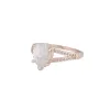 Rose Gold Teardrop Cubic Zirconia Ring sold by lovisa
