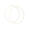 Polished Gold Large Hoop Earrings sold by lovisa