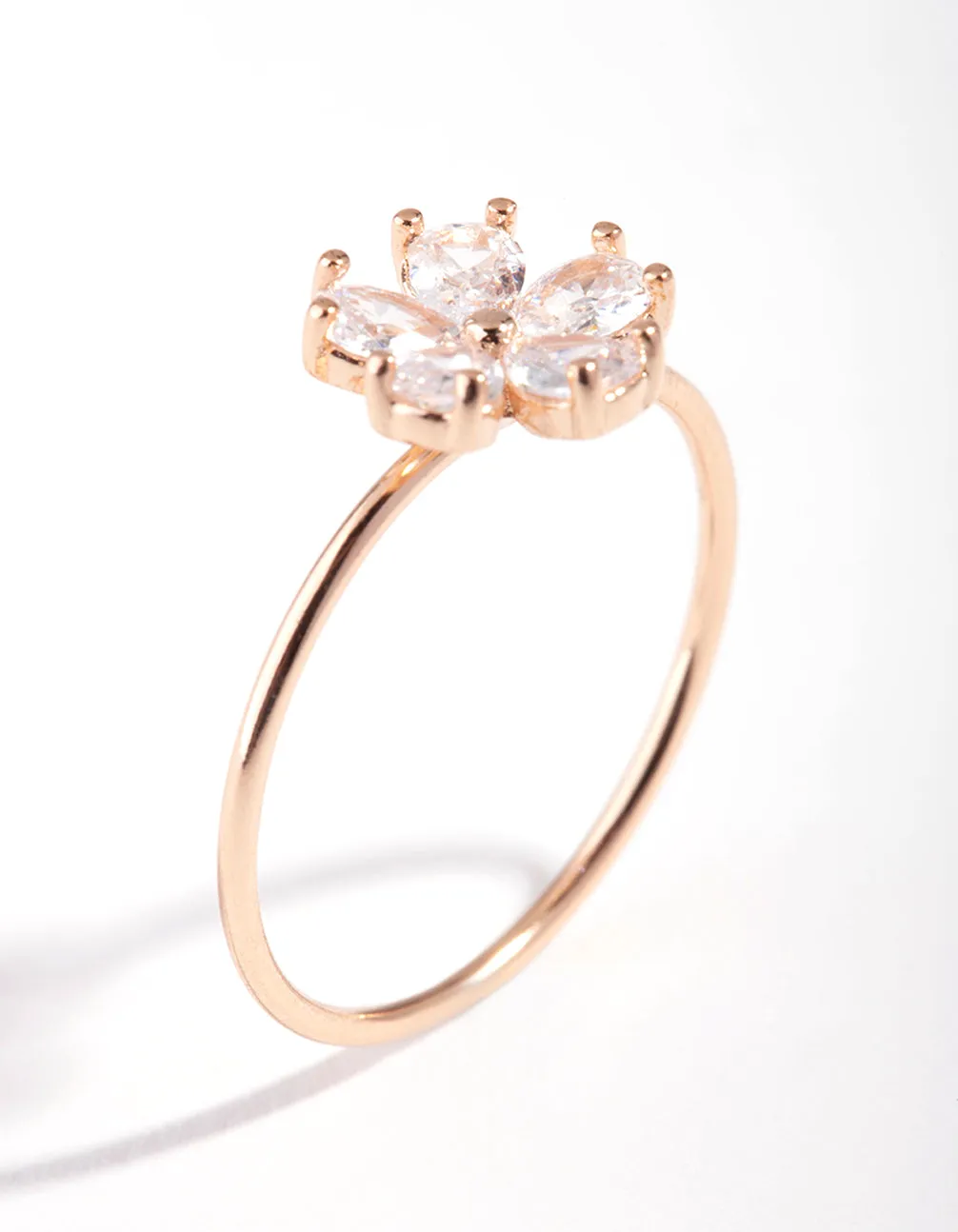 Rose Gold Cubic Zirconia Daisy Ring sold by lovisa product image thumbnail 5