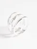 Silver Plated Three in One Ring sold by lovisa