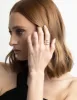 Silver Plated Three in One Ring sold by lovisa