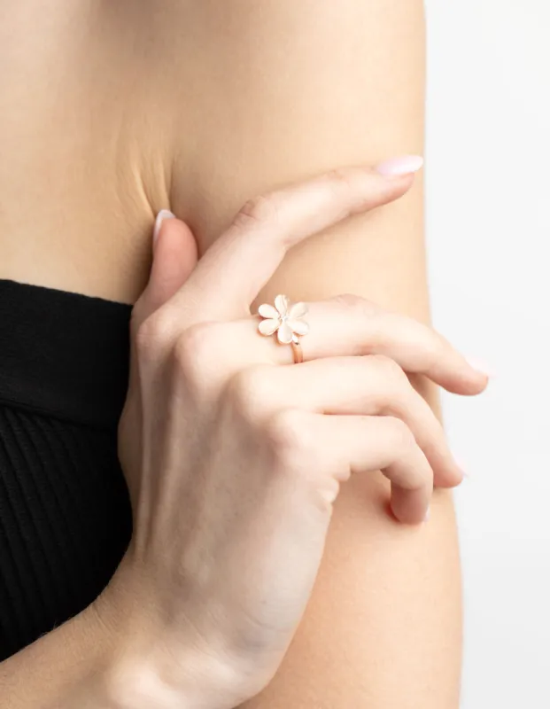 Rose Gold Cats Eye Ring sold by lovisa
