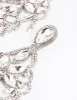Rhodium Diamante Statement Earrings sold by lovisa