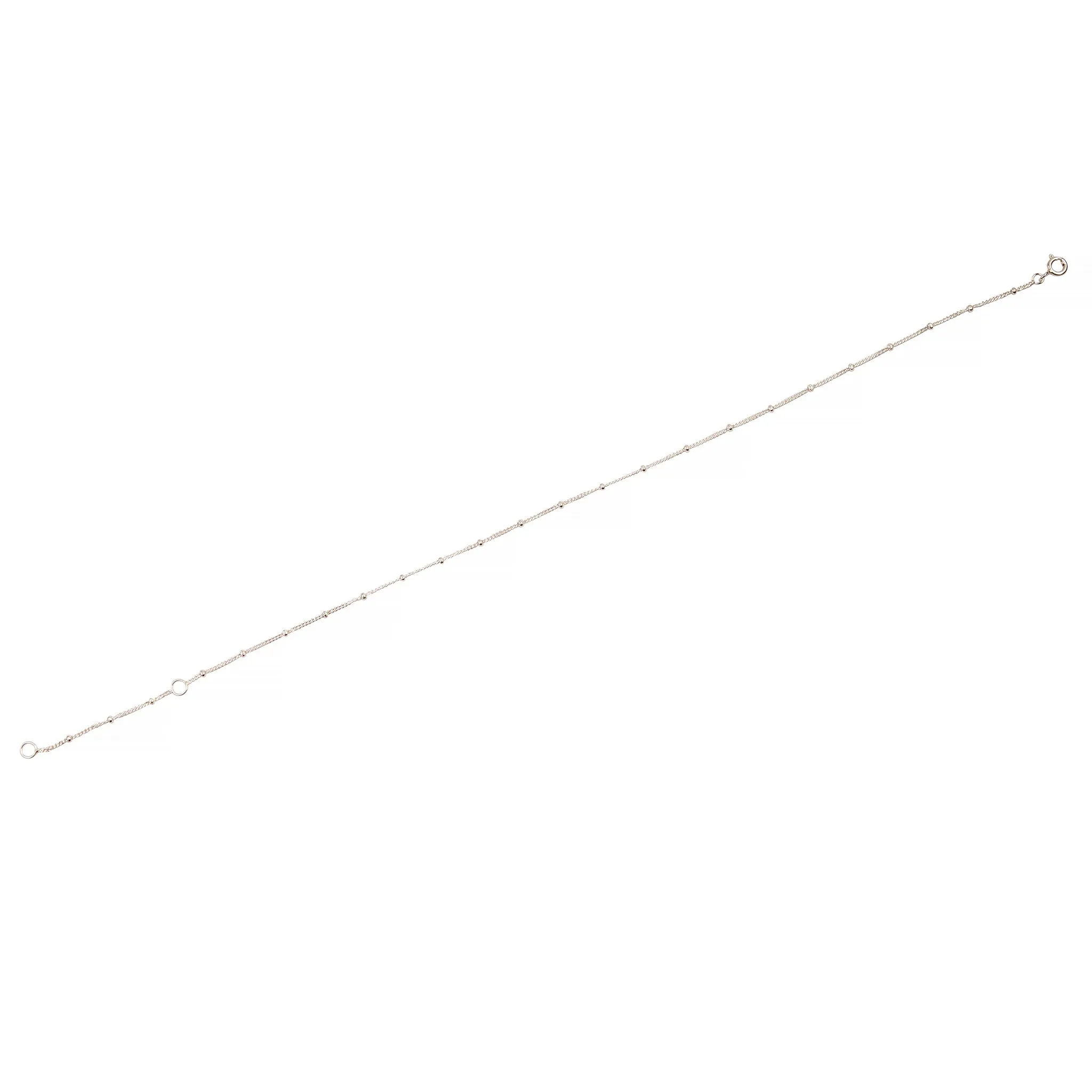 Sterling Silver Bead Chain Anklet sold by lovisa product image thumbnail 4