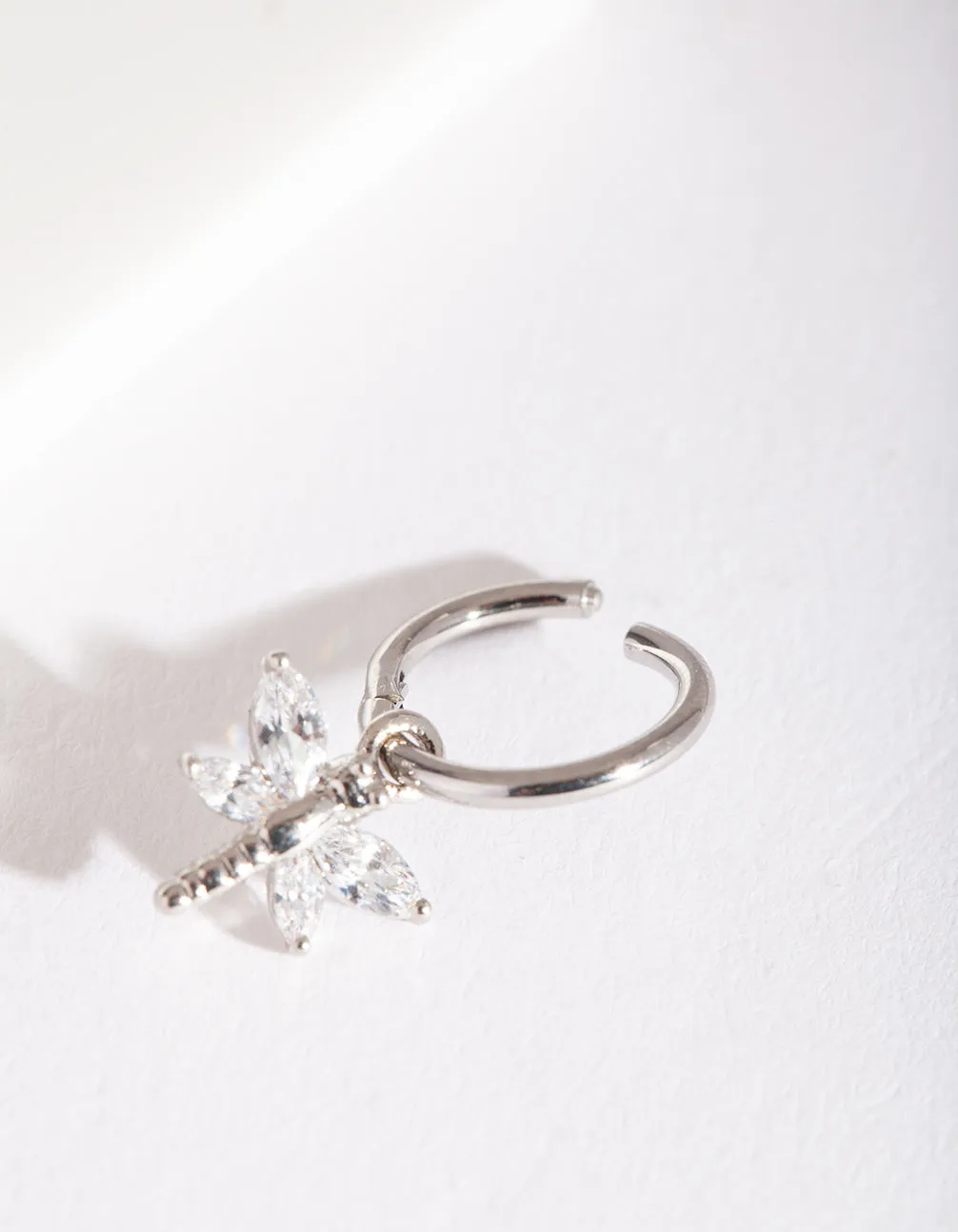 Surgical Steel Dragonfly Charm Clicker Earring sold by lovisa product image thumbnail 5